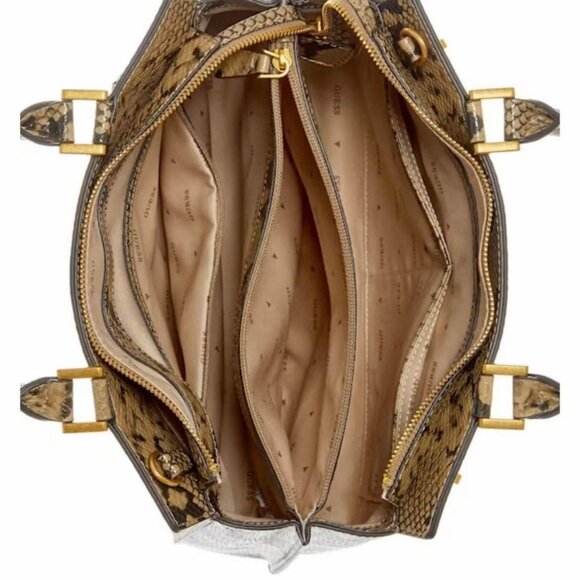 Brand New Snakeskin Satchel  Guess Bag - Picture 7 of 7
